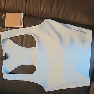 (NWT) NORTHFACE (MEDIUM) Ruby-Hill Rib-Knit Tank  Color (SKYBLUE)
